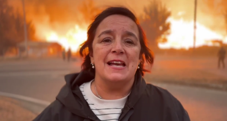 Senadora Aravena acusa que incendio en Traiguén pudo comenzar por 