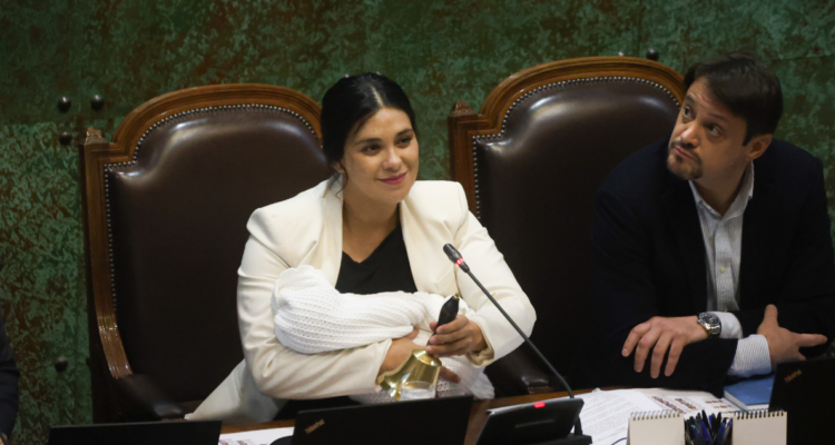 Vallejo por críticas a Cariola: “Les molesta ver maternar, les incomoda ver a una mujer en política”