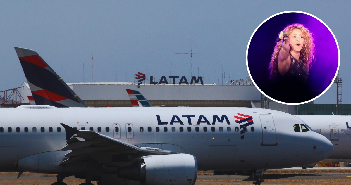 Latam Chile entrega “flexibilidad para pasajeros” afectados por reprogramación de concierto de Shakira