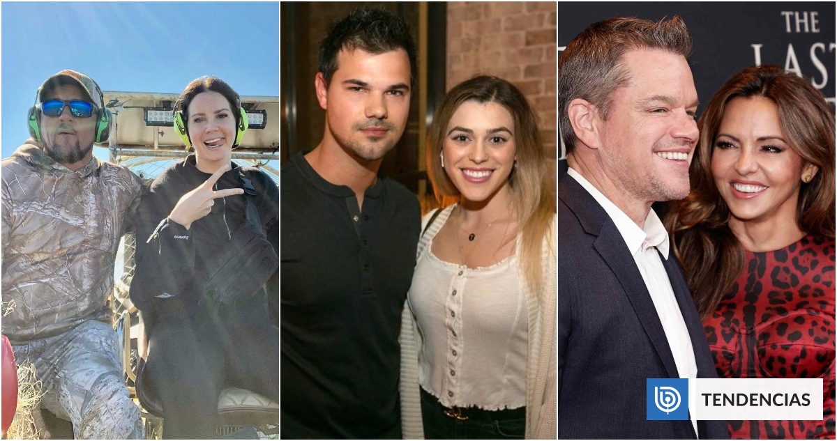 Celebridades que se enamoraron de personas comunes: Matt Damon, Lana del Rey y más