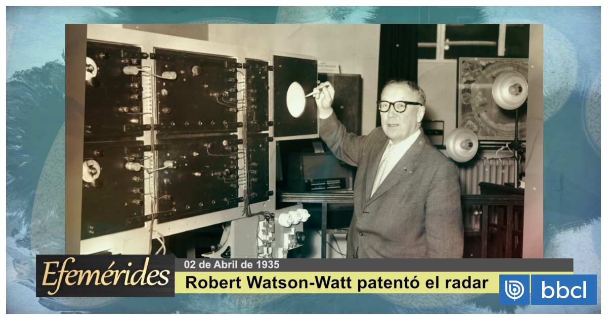 Efémerides: El 02 de abril de 1935 Robert Watson-Watt patentó el radar ...