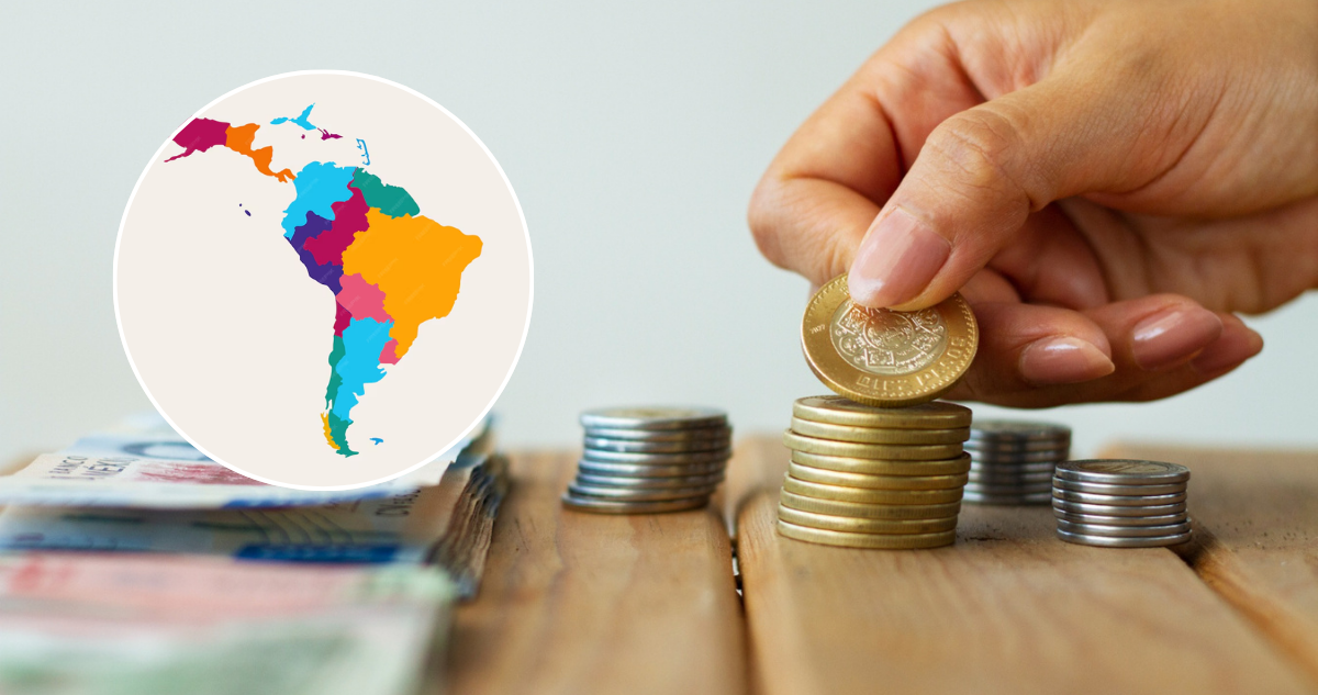 Estos son los sueldos promedio en 19 países de Latinoamérica y su costo de vida respecto a Chile