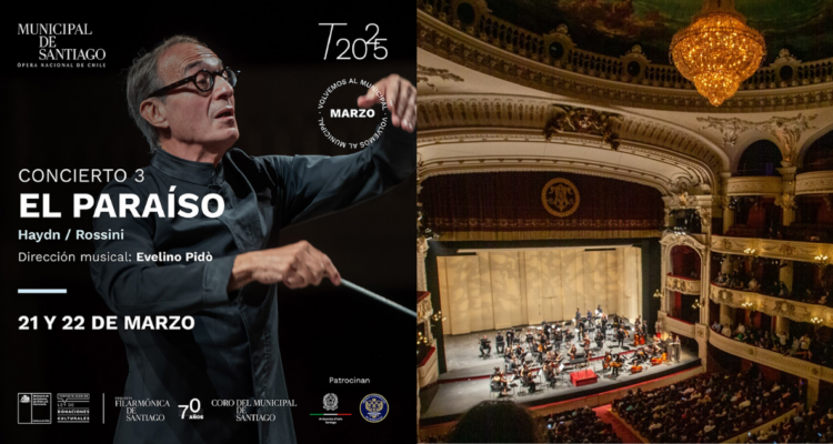 Teatro Municipal de Santiago: participa por entradas dobles para sinfónico “El Paraíso” de Haydn