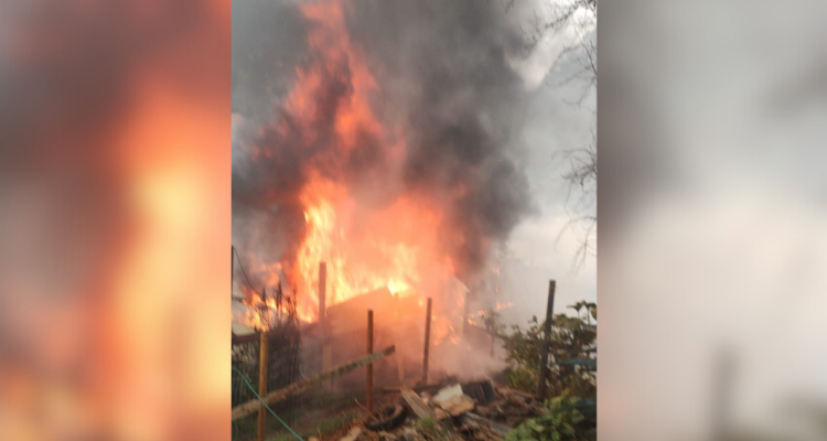 Incendio de vivienda viña del mar