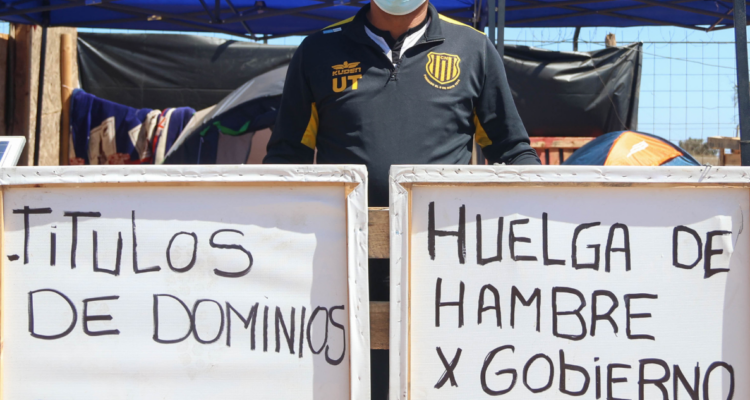 Huelga de hambre damnificados megaincendio