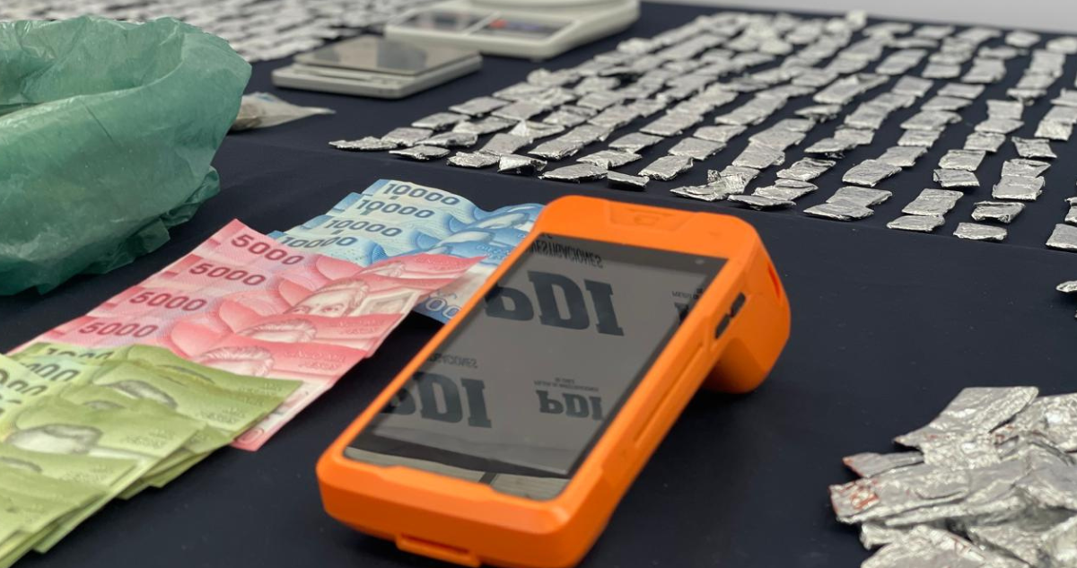 Dos detenidos por tráfico de drogas quellón