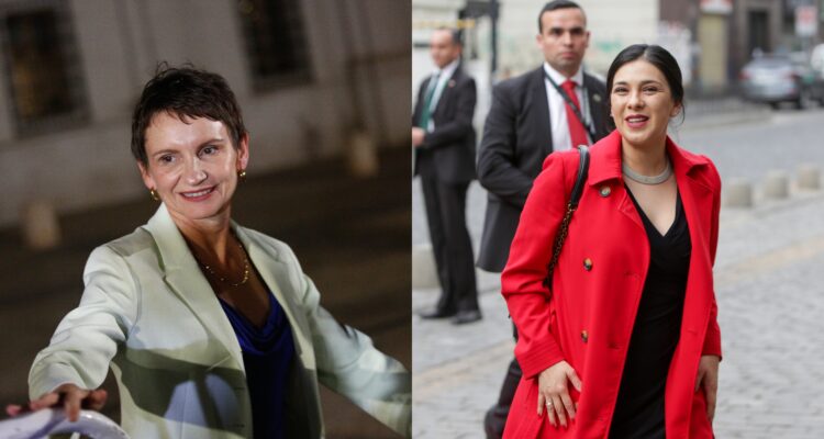 Tohá y Cariola imágenes lado a lado