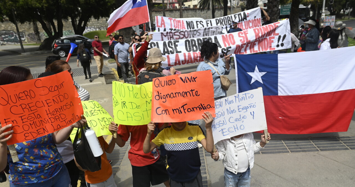 En la toma Lajarilla de Viña del Mar buscan una salida alternativa frente al inminente desalojo
