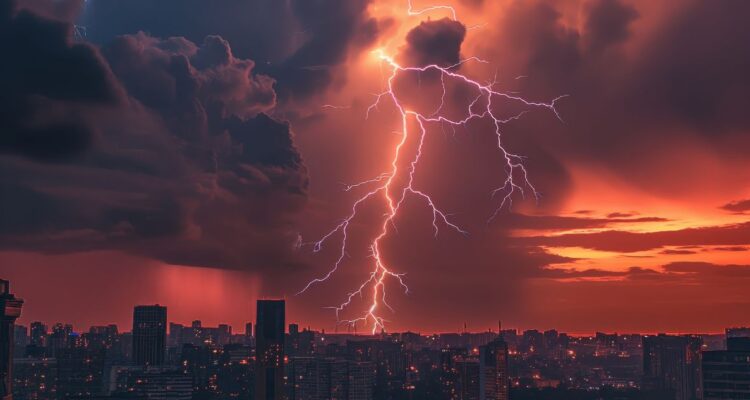 Cuáles son las 7 regiones de Chile con aviso meteorológico por tormentas eléctricas, cuándo y dónde serán por incendios forestales.