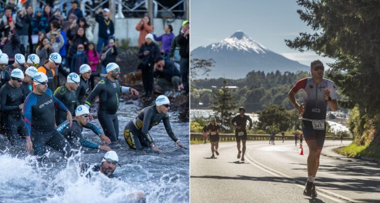 Triatlón Series: Tomás Omaecheverría y Lauren Tinienko se coronaron en primera fecha en Puerto Varas