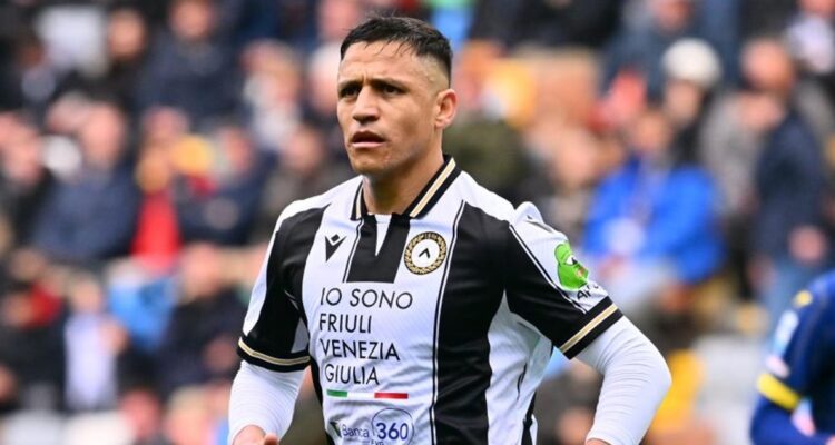 Udinese oficializa lesión de Alexis Sánchez