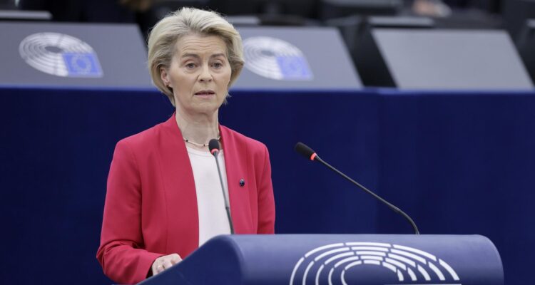 Ursula von der Leyen, presidenta de la Comisión Europea