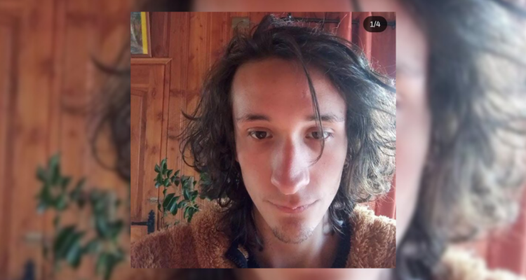 Imagen de Mario Cárdenas, joven desaparecido en Valdivia