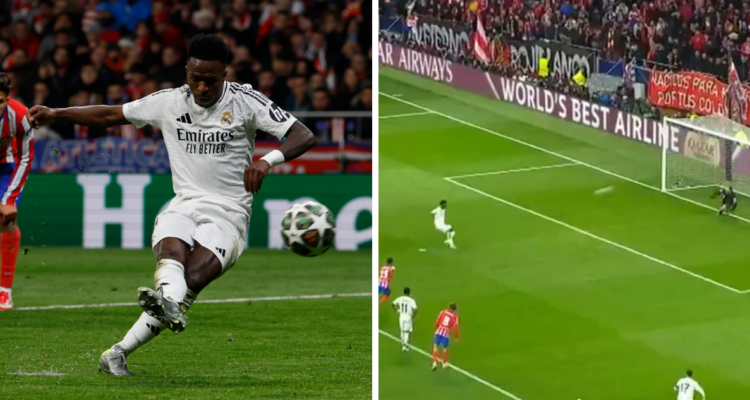 A las nubes: Vinicius desperdicia penal y mantiene el suspenso en llave Atlético-Real en Champions