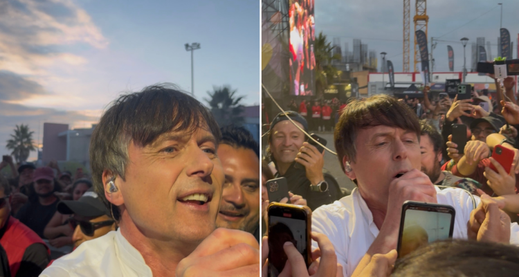 Suede con elpúblico en REC