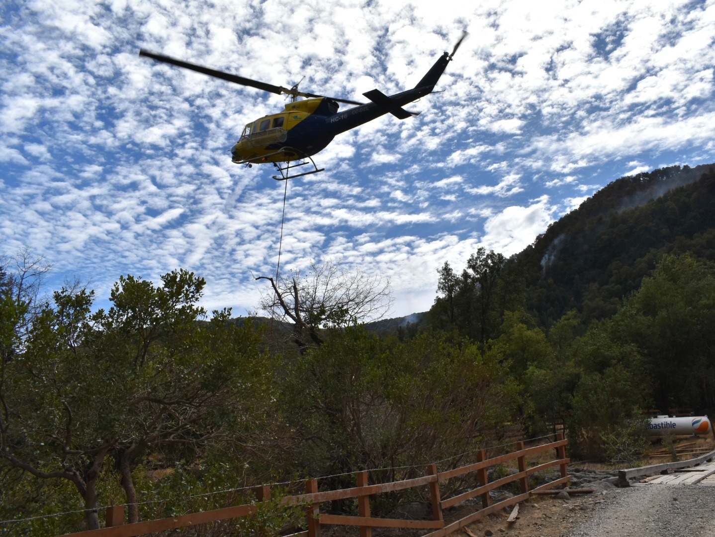 Incendio forestal en precordillera de Ñuble ha consumido cerca de 2 mil hectáreas