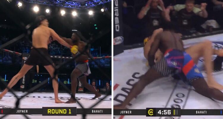 Yannick Bahati protagonizó nocaut más rápido en la MMA.