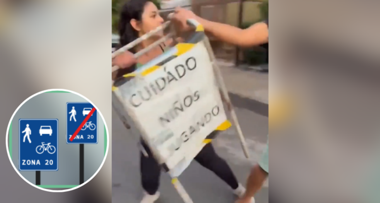 Qué son las zonas de tránsito calmado y por qué no debería uno mismo poner un cartel de velocidad