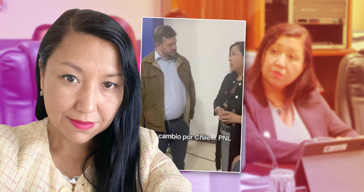 Imagen de core de Arica exabogada de narcos junto a Kaiser