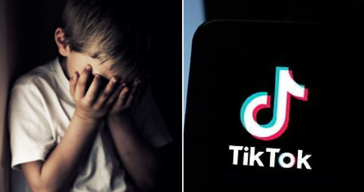 Niño abusado por reto de TikTok