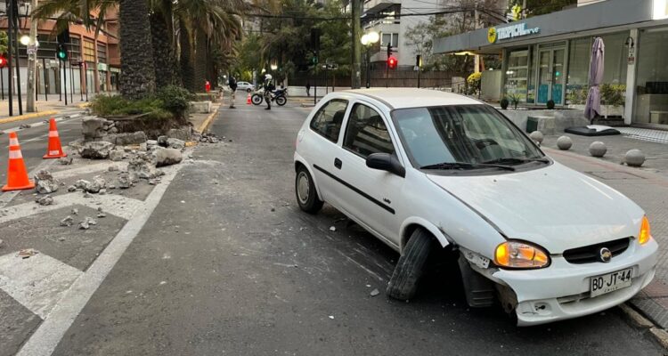 Conductora bajo la influencia del alcohol protagonizó accidente en Providencia