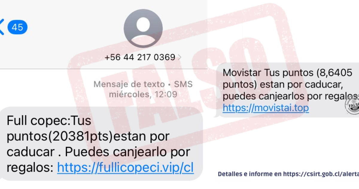 “Tus puntos van a caducar”: Phishing, la tentadora estafa que llega por SMS y cómo no caer en ella