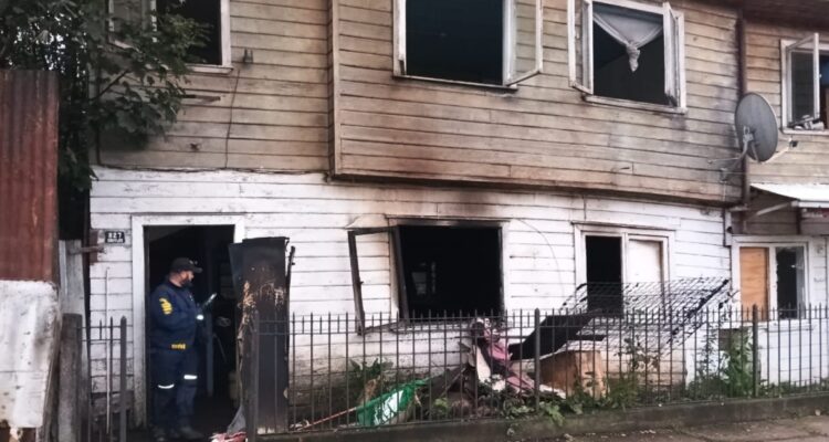 Adulta mayor muere tras incendio en vivienda en Osorno