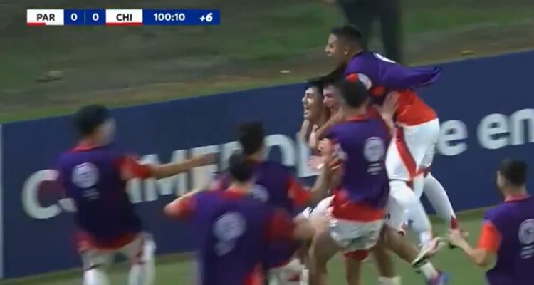 La Roja Sub 17 venció con agónico gol a Paraguay.