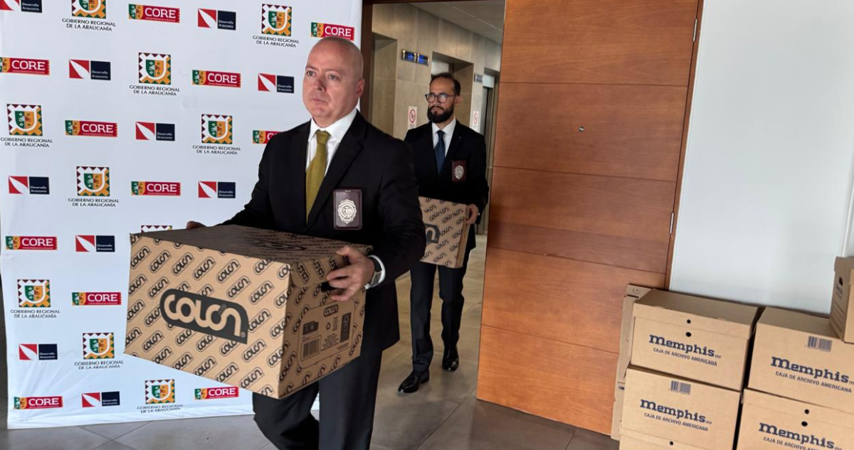 Allanamiento a oficinas de Corporación Agencia de Desarrollo del GORE Araucanía