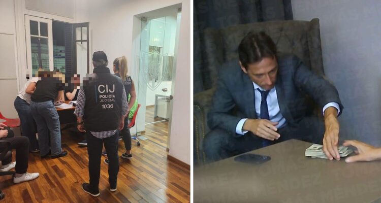 Oficina de Marcelo Moretti fue allanada por escándalo en San Lorenzo.