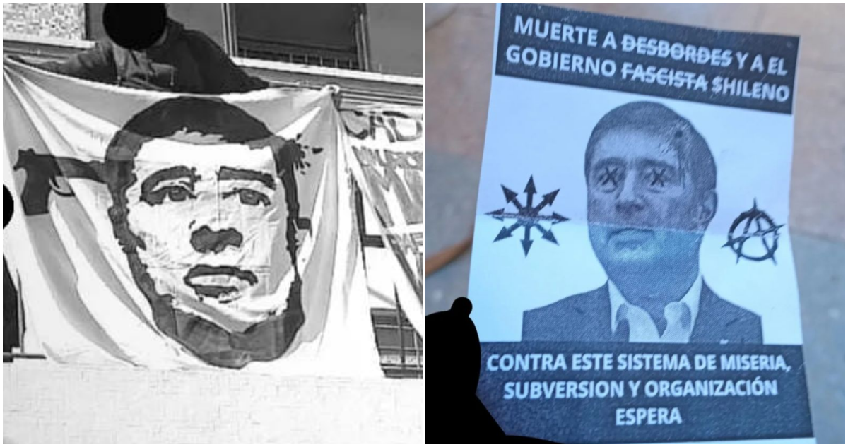 Entregan protección policial a Mario Desbordes por lienzos y panfletos con amenazas