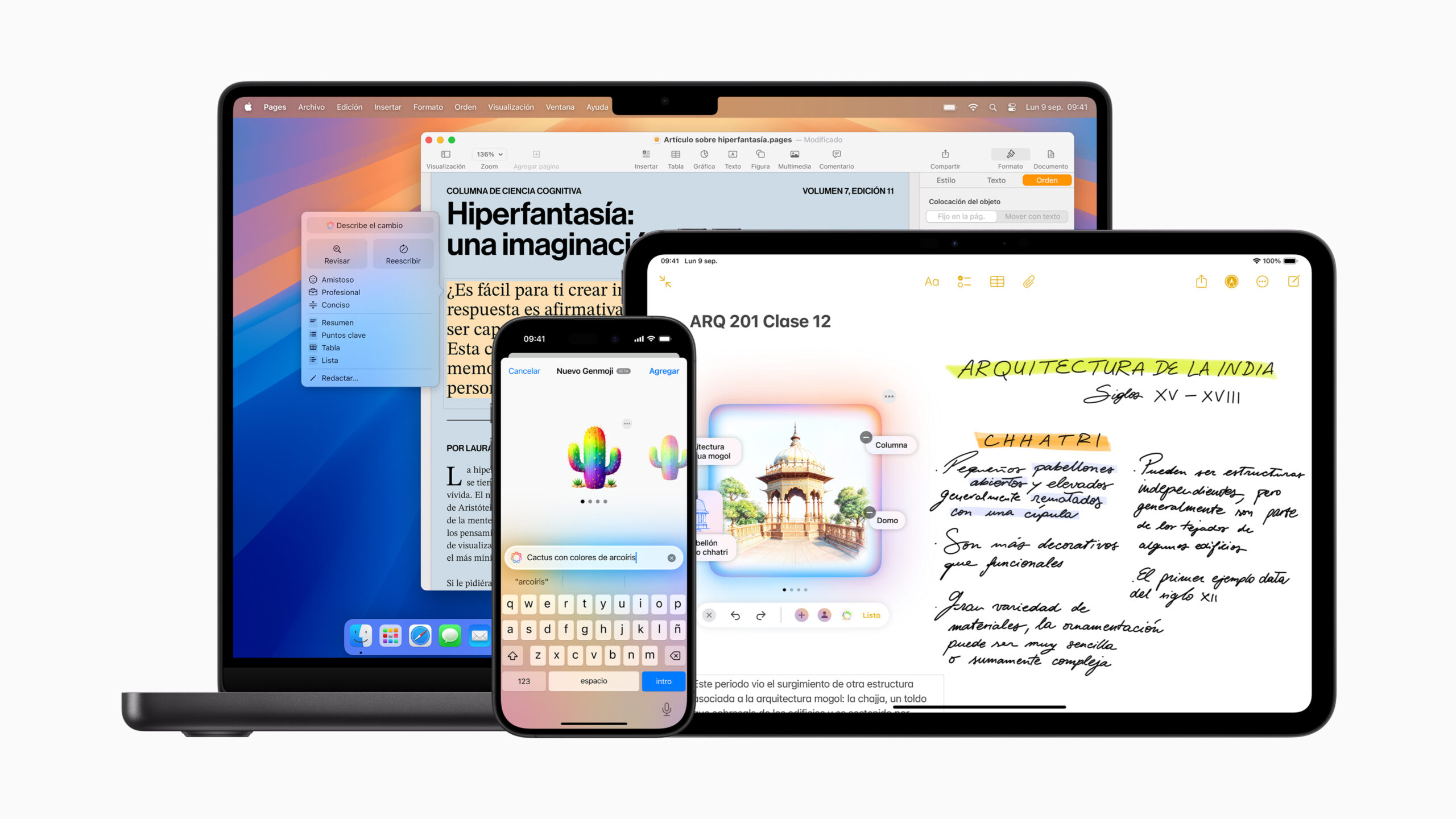 Apple Intelligence ya está disponible en Español