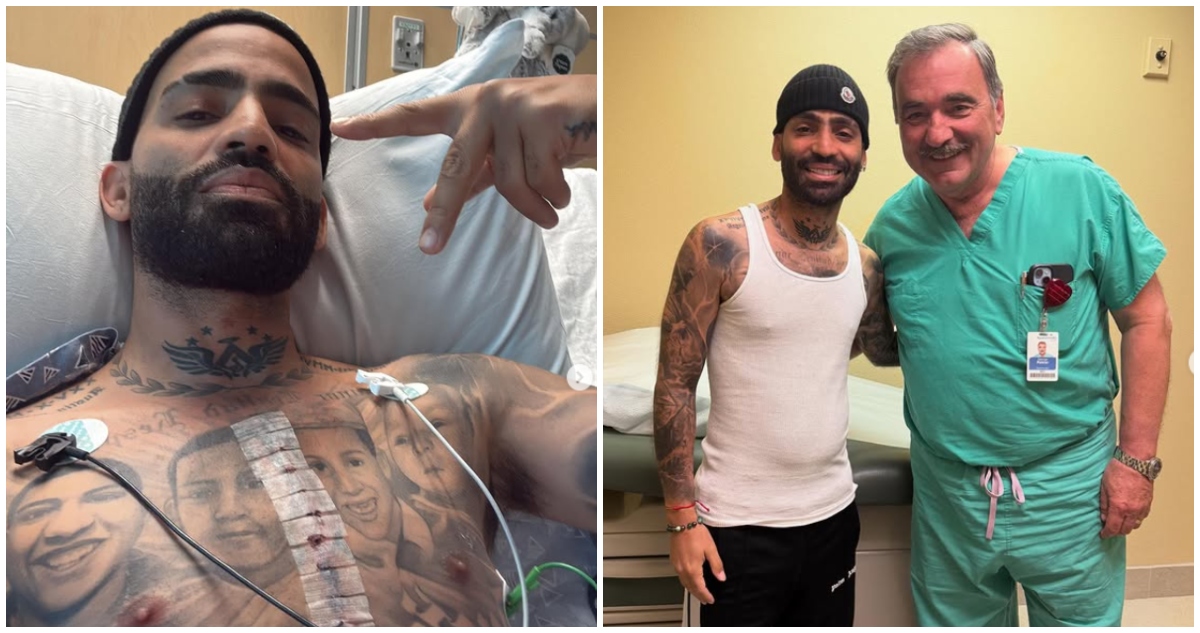 Arcángel es dado de alta tras operación cardíaca: “Mi corazón se rehúsa a dejar de latir”