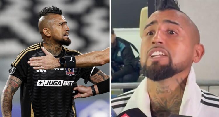 Arturo Vidal explotó contra la prensa.