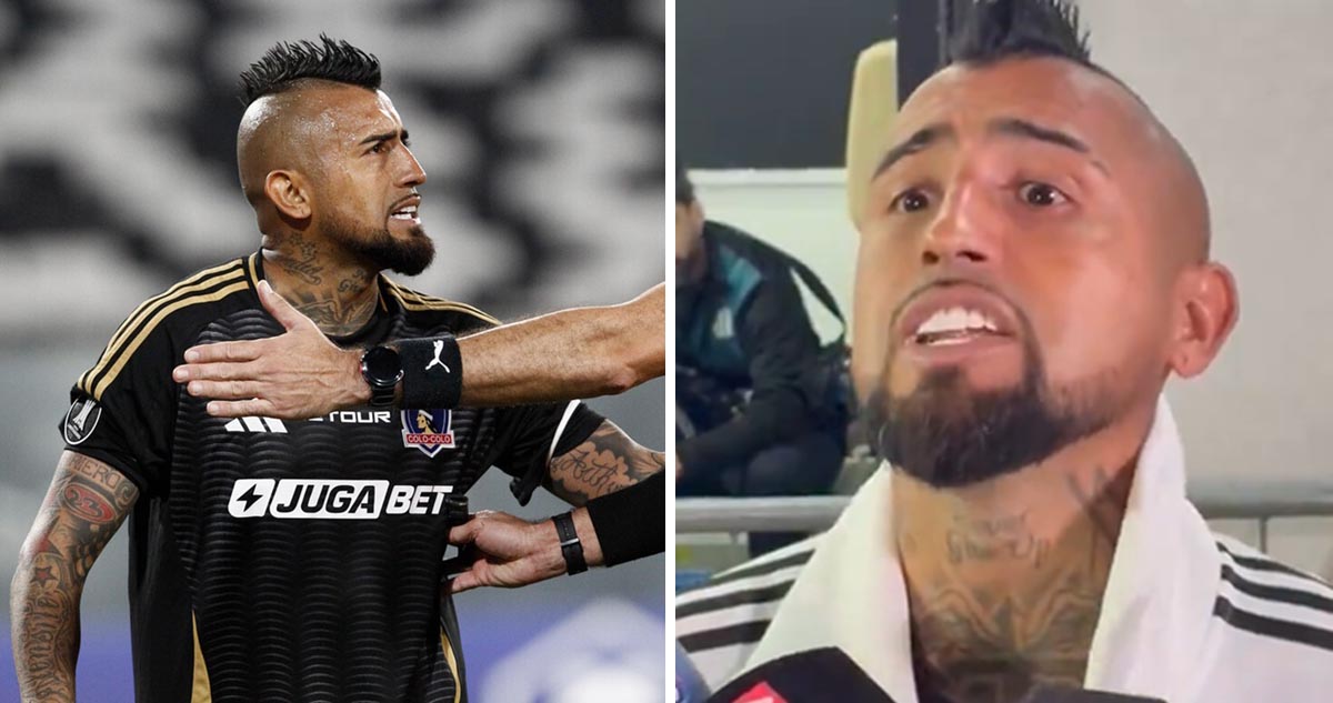 Arturo Vidal explotó contra la prensa.