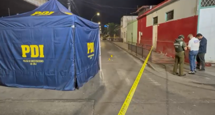 Asesinato en Arica: hombre es ultimado a tiros en pleno centro de la ciudad