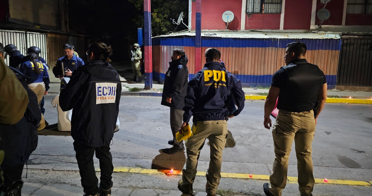 Incidentes, disparos y suspensión de clases en Quilicura tras asesinato a tiros de conocido narco