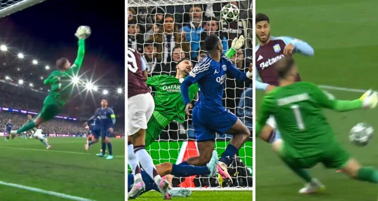 Gianluigi Donnarumma brilló en llave del PSG ante Aston Villa.