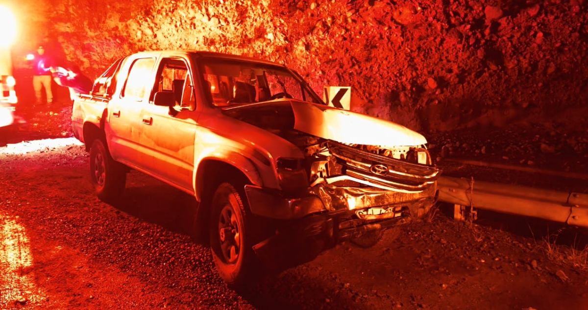 Dos personas resultan heridas tras ser atropelladas por una camioneta en Alto Bío Bío