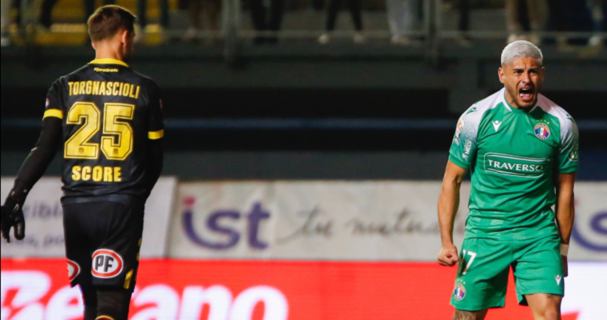 Audax Italiano tumba a Unión Española en el clásico de colonias y se convierte en líder de La Liga de Primera.