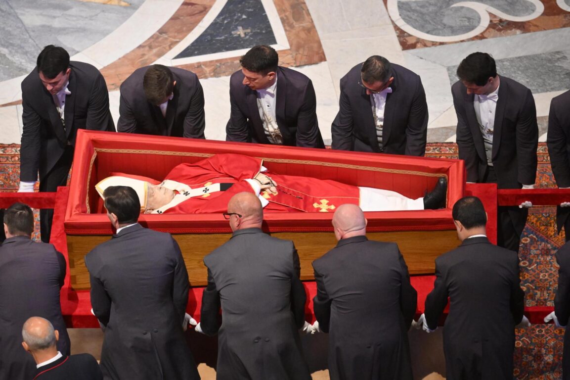 Cuerpo del papa Francisco