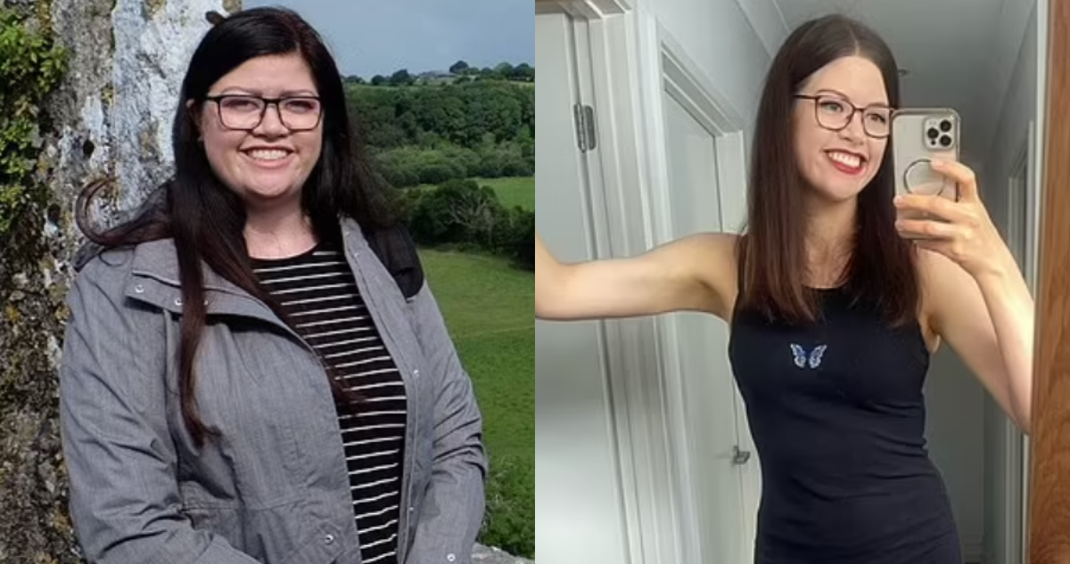 Bajó de peso en 18 meses sin hacer ejercicios, solo con una alimentación controlada y saludable