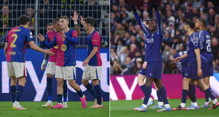 Barcelona y PSG ya están clasificados a las semifinales de Champions League.