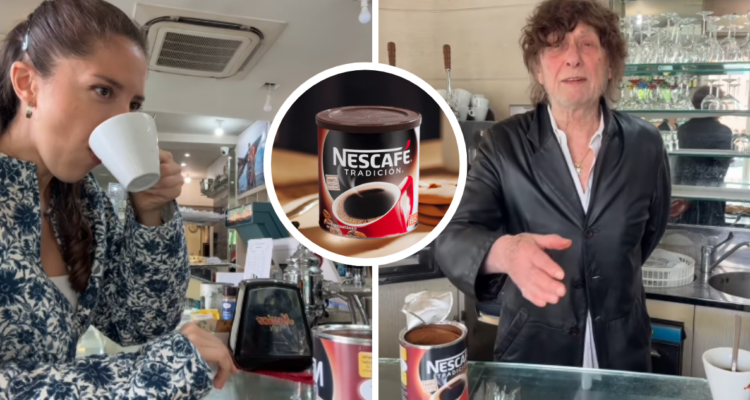 Barista italiano y Nescafé