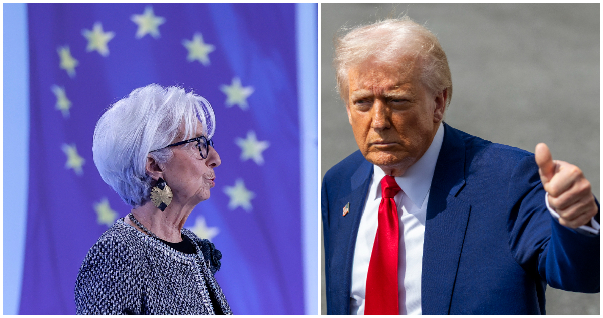 Le dieron “la razón” a Trump: El Banco Central Europeo anuncia que baja los tipos de interés