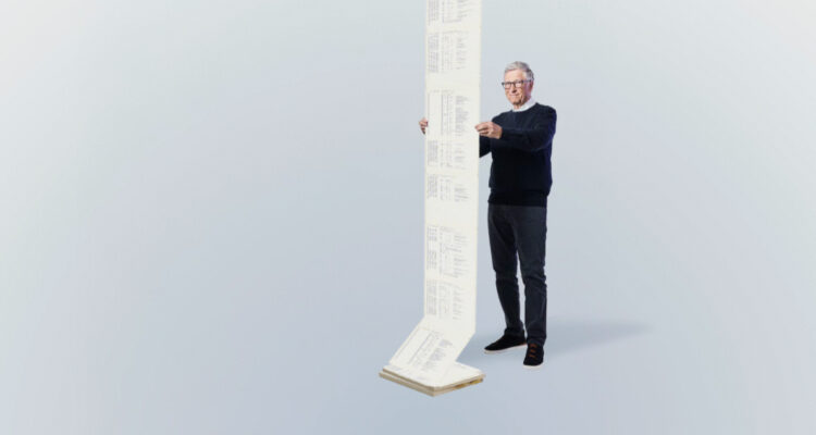 Bill Gates y el código de Microsoft