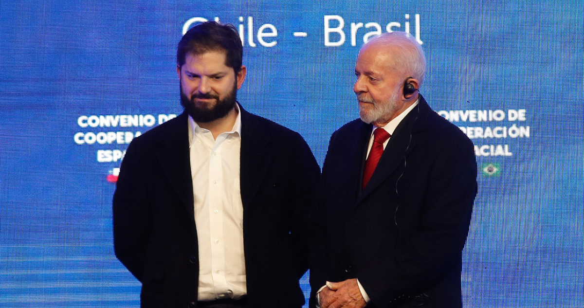 Presidente Boric inicia intensa agenda en Brasil junto a Lula da Silva