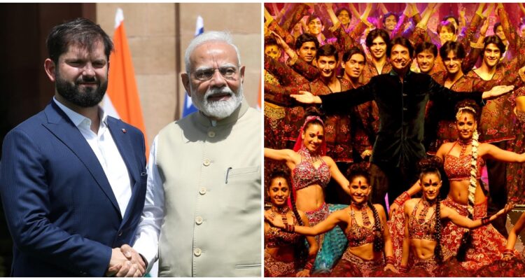 Boric anuncia en la India plan para convertir a Chile en locación de películas de “Bollywood”