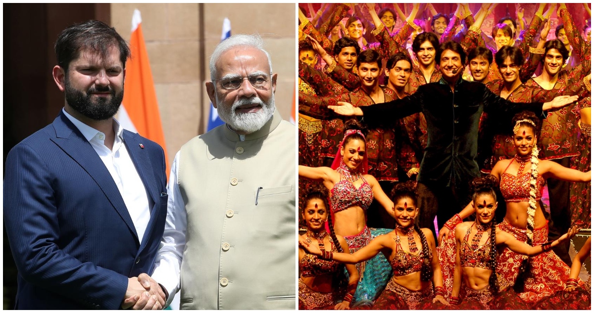 Boric anuncia en la India plan para convertir a Chile en locación de películas de “Bollywood”