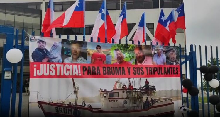 Búsqueda de pescadores desaparecidos de Bruma